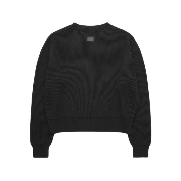 Mertra Waffle Knit (Charcoal)
