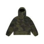 A Mertra Mertra Ninja Fleece Hoodie Moss Green